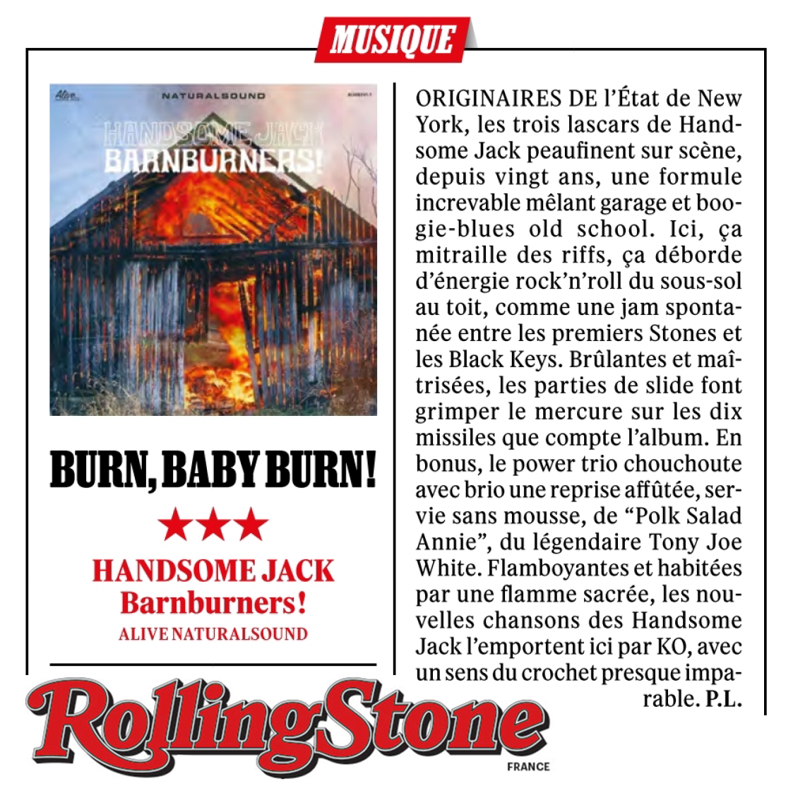 Handsome Jack's album 