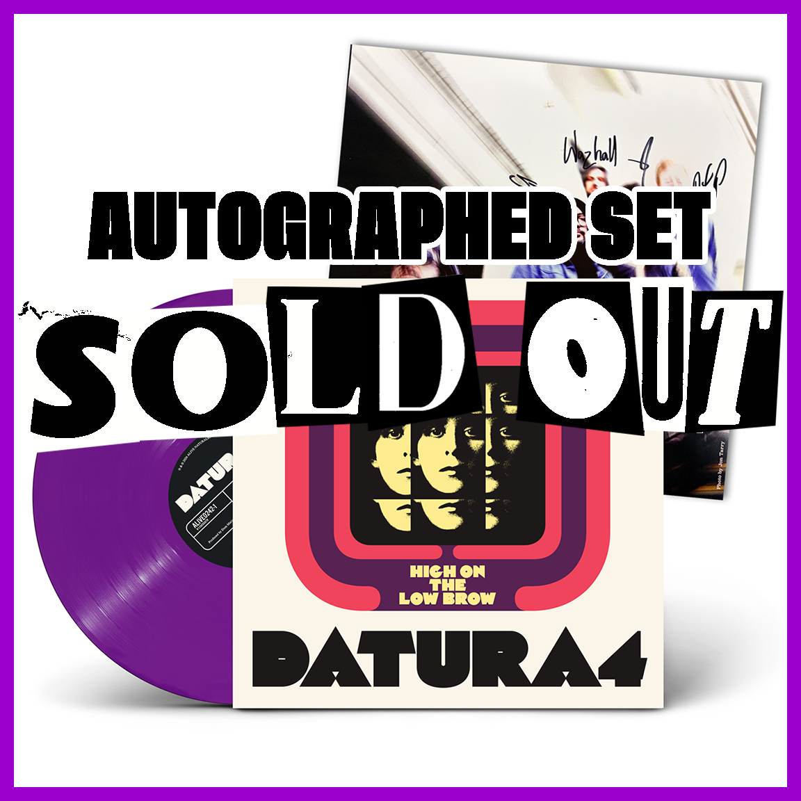 The limited autographed set for 