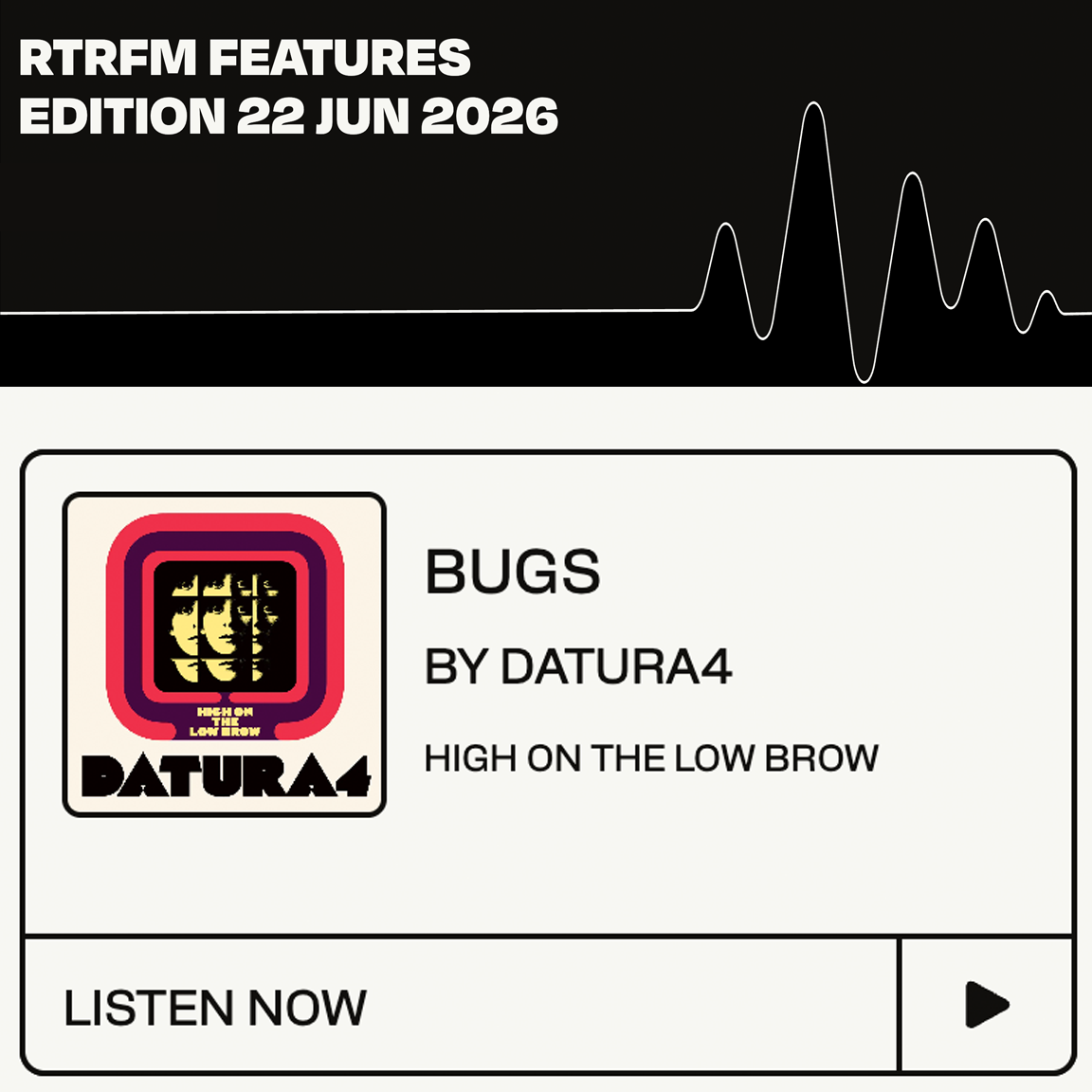 DATURA4's song 