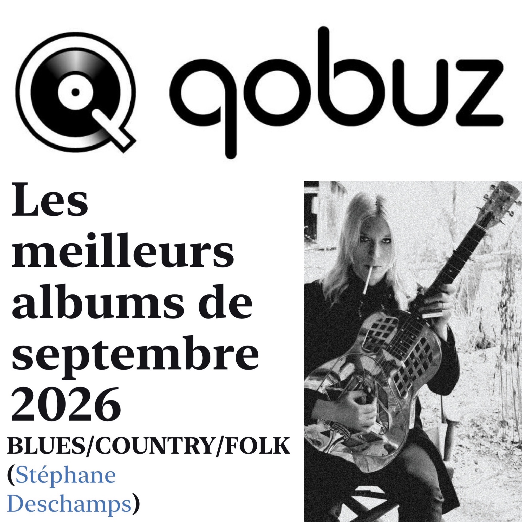 Songs From the Holler” has made Qobuz Magazine’s list of the best albums of September